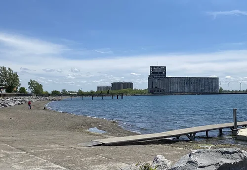 Gallagher Beach, Buffalo Harbor State Park, Buffalo, New York