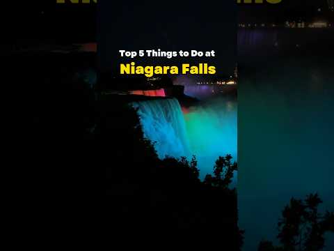 Top-5 things to do at Niagara Falls (USA side) video thumbnail